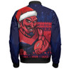 Melbourne Bomber Jacket Merry Christmas Down Under Footy Power Style