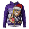 Fremantle Hoodie Merry Christmas Down Under Footy Power Style