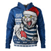Geelong Cats Hoodie Merry Christmas Down Under Footy Power Style