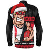 St Kilda Long Sleeve Shirt Merry Christmas Down Under Footy Power Style