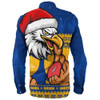 West Coast Eagles Long Sleeve Shirt Merry Christmas Down Under Footy Power Style