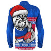 Western Bulldogs Long Sleeve Shirt Merry Christmas Down Under Footy Power Style
