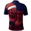 Melbourne Polo Shirt Merry Christmas Down Under Footy Power Style