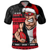 St Kilda Polo Shirt Merry Christmas Down Under Footy Power Style