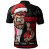 St Kilda Polo Shirt Merry Christmas Down Under Footy Power Style