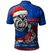 Western Bulldogs Polo Shirt Merry Christmas Down Under Footy Power Style