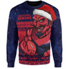 Melbourne Sweatshirt Merry Christmas Down Under Footy Power Style