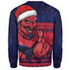 Melbourne Sweatshirt Merry Christmas Down Under Footy Power Style