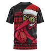 Essendon T-Shirt Merry Christmas Down Under Footy Power Style