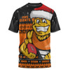 GWS GIANTS T-Shirt Merry Christmas Down Under Footy Power Style