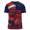 Melbourne T-Shirt Merry Christmas Down Under Footy Power Style