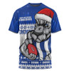 North Melbourne T-Shirt Merry Christmas Down Under Footy Power Style