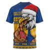 West Coast Eagles T-Shirt Merry Christmas Down Under Footy Power Style