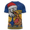 West Coast Eagles T-Shirt Merry Christmas Down Under Footy Power Style