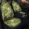 Australia Aboriginal Car Seat Covers - Indigenous Turtle Ver03