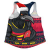 Adelaide Crows Women Racerback Singlet Merry Christmas Down Under Footy Power Style