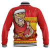 Gold Coast SUNS Baseball Jacket Merry Christmas Down Under Footy Power Style