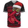 Essendon Baseball Shirt Merry Christmas Down Under Footy Power Style