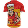 Gold Coast SUNS Baseball Shirt Merry Christmas Down Under Footy Power Style Gold Coast SUNS Baseball Shirt Merry Christmas Down Under Footy Power Style