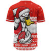 Sydney Swans Baseball Shirt Merry Christmas Down Under Footy Power Style