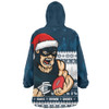 Carlton Snug Hoodie Merry Christmas Down Under Footy Power Style