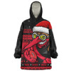 Essendon Snug Hoodie Merry Christmas Down Under Footy Power Style