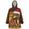 Hawthorn Snug Hoodie Merry Christmas Down Under Footy Power Style