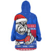 Western Bulldogs Snug Hoodie Merry Christmas Down Under Footy Power Style