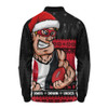 St Kilda Long Sleeve Polo Shirt Merry Christmas Down Under Footy Power Style