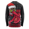 Essendon Long Sleeve T-shirt Merry Christmas Down Under Footy Power Style