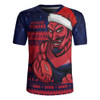 Melbourne Rugby Jersey Merry Christmas Down Under Footy Power Style