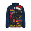 Adelaide Crows Padded Jacket Merry Christmas Down Under Footy Power Style