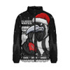 Collingwood Padded Jacket Merry Christmas Down Under Footy Power Style