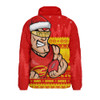 Gold Coast SUNS Padded Jacket Merry Christmas Down Under Footy Power Style