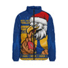 West Coast Eagles Padded Jacket Merry Christmas Down Under Footy Power Style