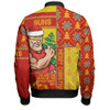 Gold Coast SUNS Bomber Jacket Merry Christmas Knit Style Festive Spirit Gold Coast SUNS Bomber Jacket Merry Christmas Knit Style Festive Spirit