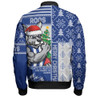 North Melbourne Bomber Jacket Merry Christmas Knit Style Festive Spirit North Melbourne Bomber Jacket Merry Christmas Knit Style Festive Spirit