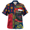 Adelaide Crows Hawaiian Shirt Merry Christmas Knit Style Festive Spirit