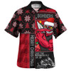 Essendon Hawaiian Shirt Merry Christmas Knit Style Festive Spirit