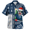 Geelong Cats Hawaiian Shirt Merry Christmas Knit Style Festive Spirit