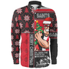 St Kilda Long Sleeve Shirt Merry Christmas Knit Style Festive Spirit