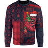 Melbourne Sweatshirt Merry Christmas Knit Style Festive Spirit