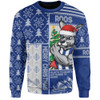 North Melbourne Sweatshirt Merry Christmas Knit Style Festive Spirit