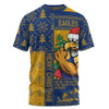 West Coast Eagles T-Shirt Merry Christmas Knit Style Festive Spirit