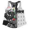 Collingwood Women Racerback Singlet Merry Christmas Knit Style Festive Spirit