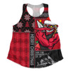 Essendon Women Racerback Singlet Merry Christmas Knit Style Festive Spirit