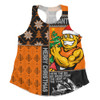GWS GIANTS Women Racerback Singlet Merry Christmas Knit Style Festive Spirit