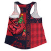 Melbourne Women Racerback Singlet Merry Christmas Knit Style Festive Spirit