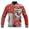 Sydney Swans Baseball Jacket Merry Christmas Knit Style Festive Spirit