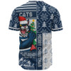 Geelong Cats Baseball Shirt Merry Christmas Knit Style Festive Spirit